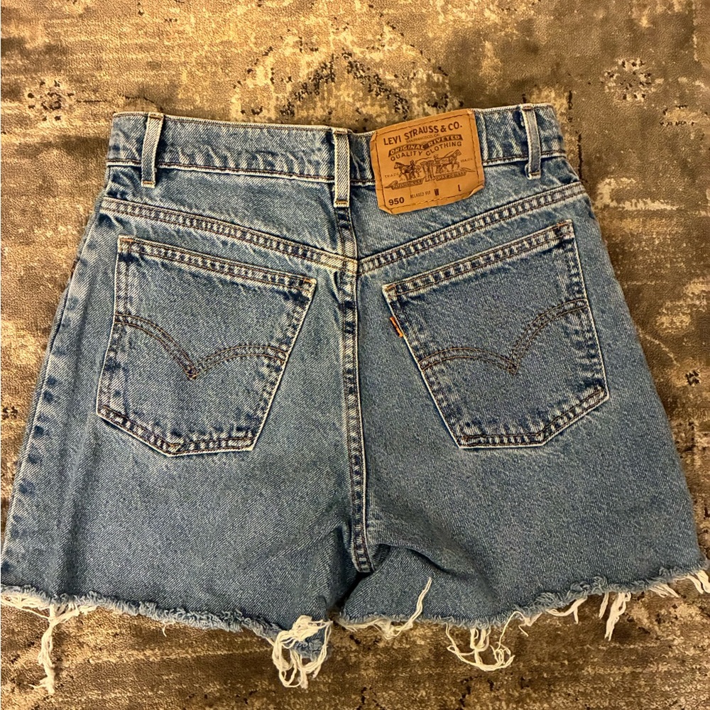 Levi's Blue Jean Shorts